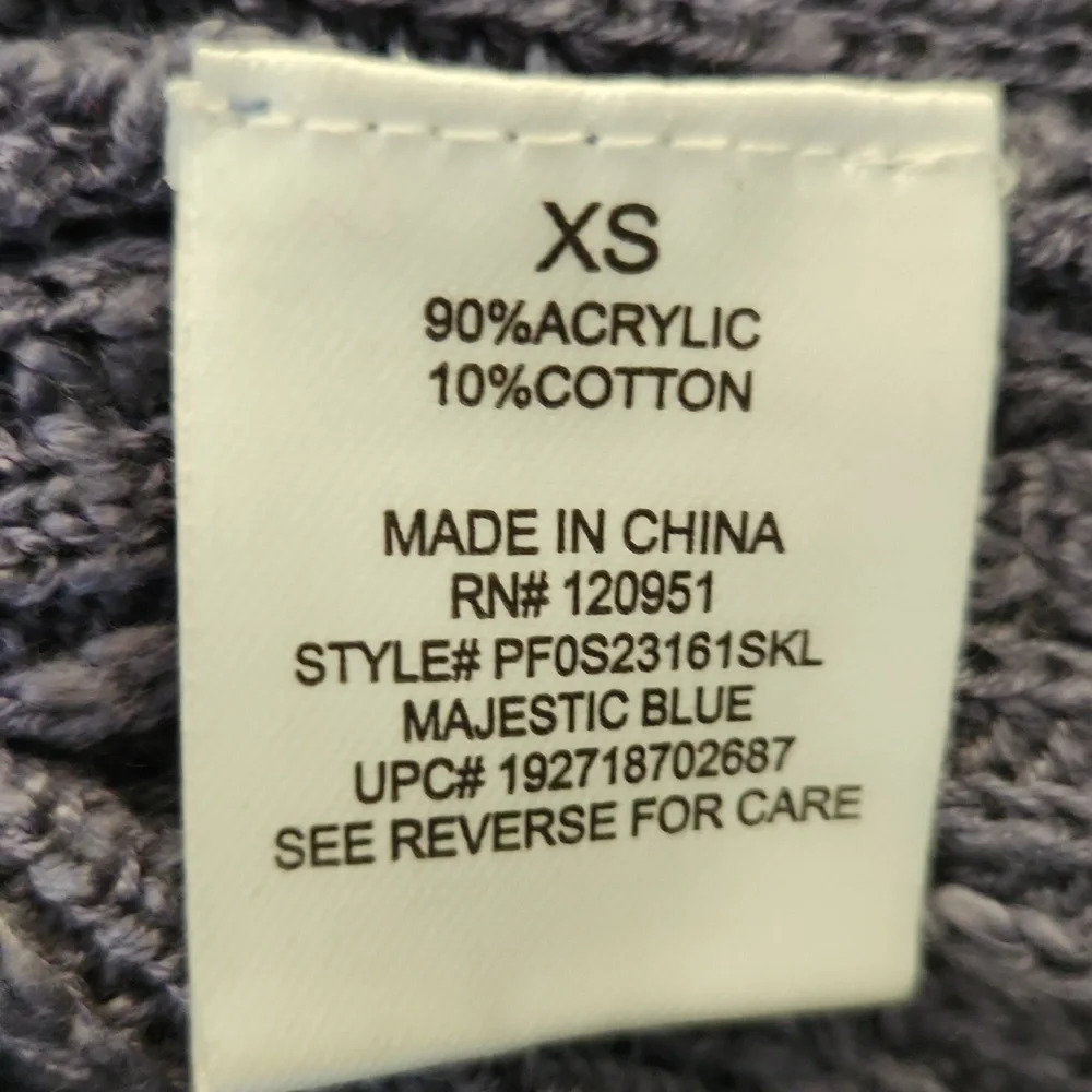 Pink Republic Women’s Slate Blue Knit Sweater - Picture 14 of 14